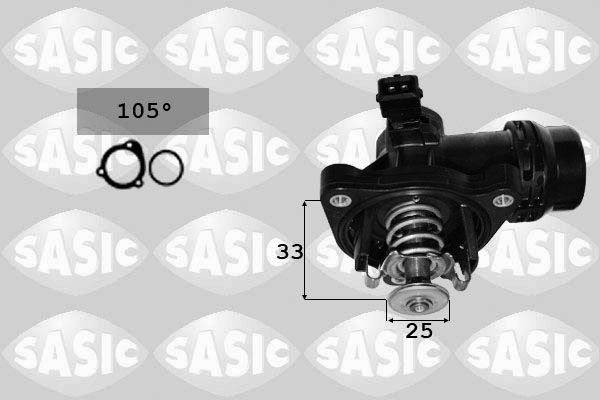 Termostat, płyn chłodzący SASIC 3306009