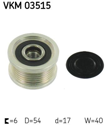 Alternator - sprzęgło jednokierunkowe SKF VKM 03515