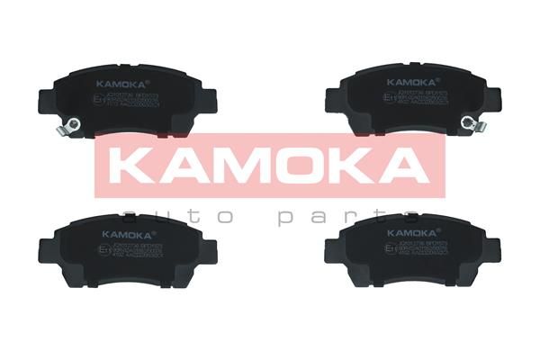 Zestaw klocków hamulcowych, hamulce tarczowe KAMOKA JQ1012736