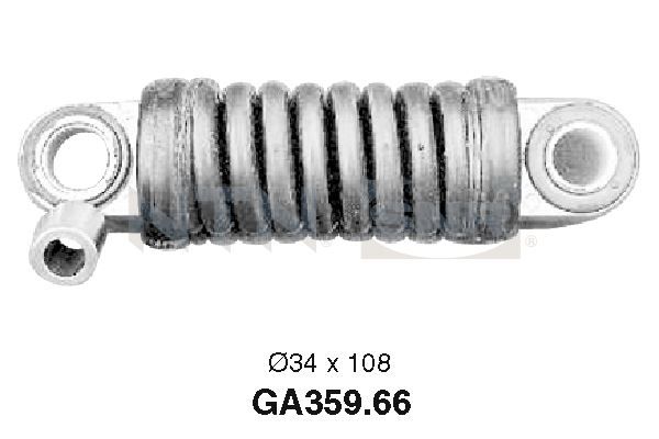 Rolka napinacza, pasek klinowy wielorowkowy SNR GA359.66