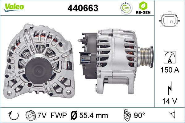 Alternator VALEO 440663