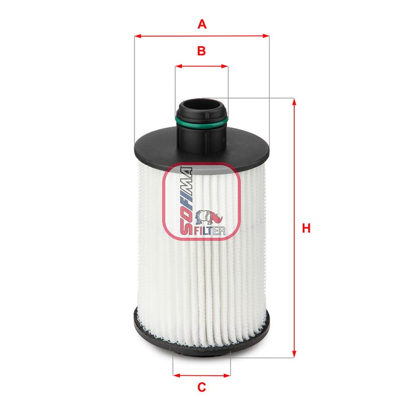 Filtr oleju SOFIMA S 5088 PE