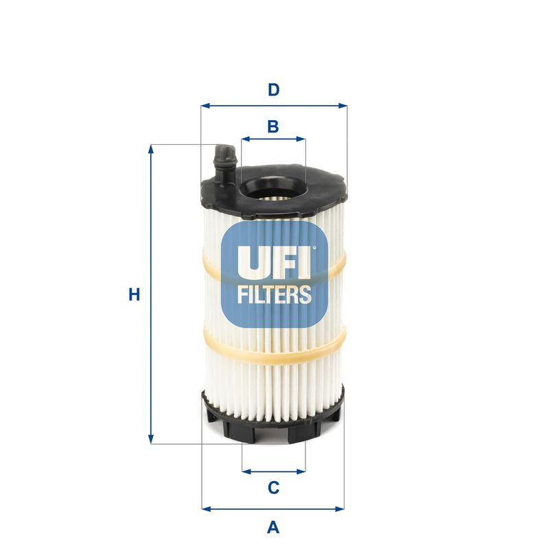 Filtr oleju UFI 25.143.00