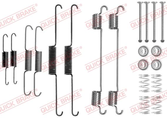 Zestaw akcesoriów, szczęki hamulcowe QUICK BRAKE 105-0817