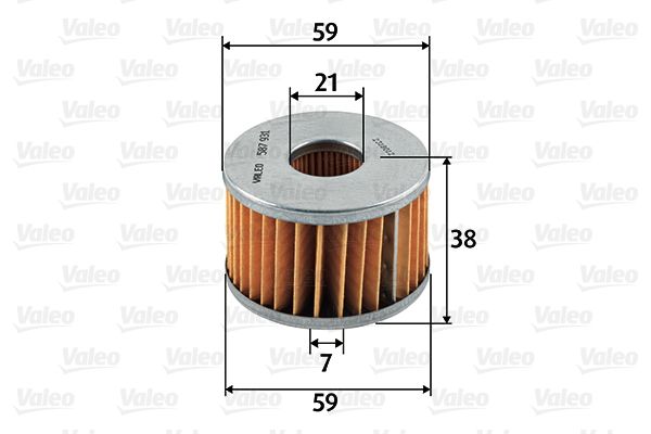 Filtr paliwa VALEO 587931