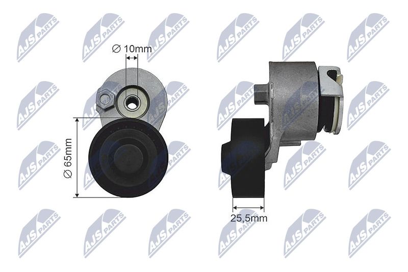 Rolka napinacza, pasek klinowy wielorowkowy NTY RNK-RE-019