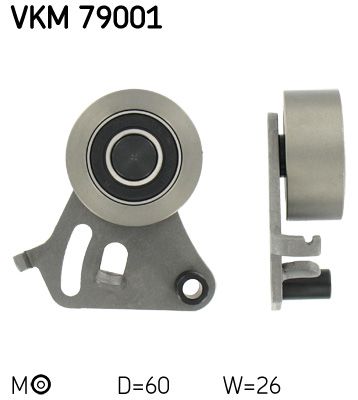 Rolka napinacza, pasek rozrządu SKF VKM79001