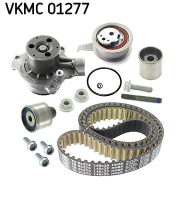 Pompa wody + zestaw paska rozrządu SKF VKMC01277