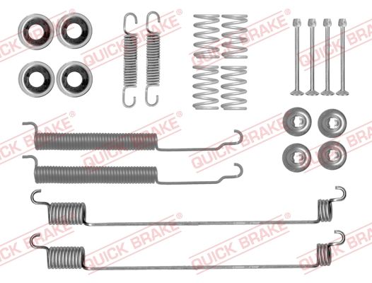 Zestaw akcesoriów, szczęki hamulcowe QUICK BRAKE 105-0843