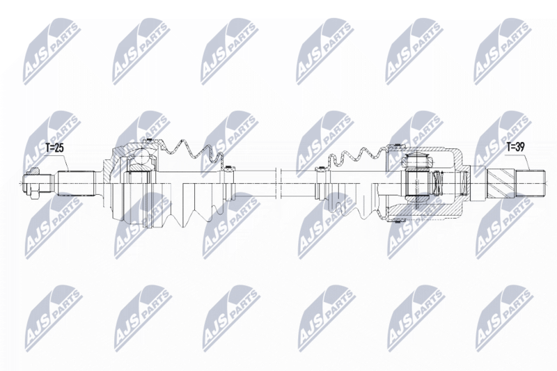 Wał napędowy NTY NPW-RE-099