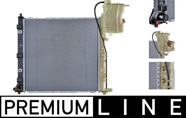 Chłodnica, układ chłodzenia silnika MAHLE cr 681 000p