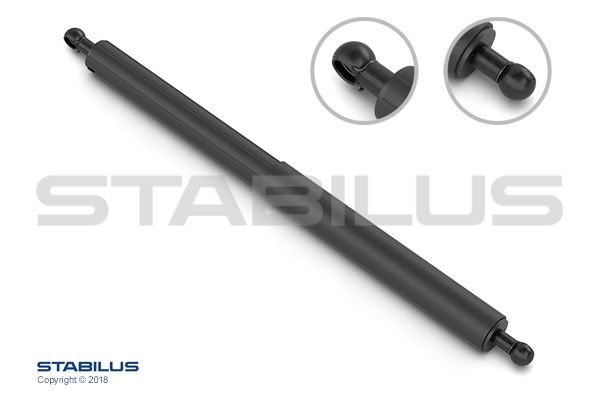 Sprężyna gazowa, drzwi skrzydłowe STABILUS 040897