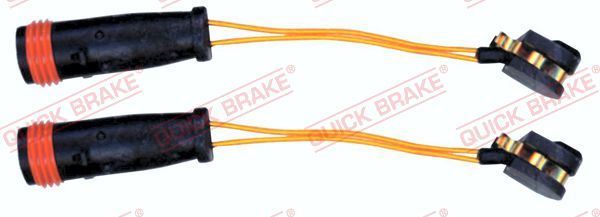 Styk ostrzegawczy, zużycie okładzin hamulcowych QUICK BRAKE WS 0497 A