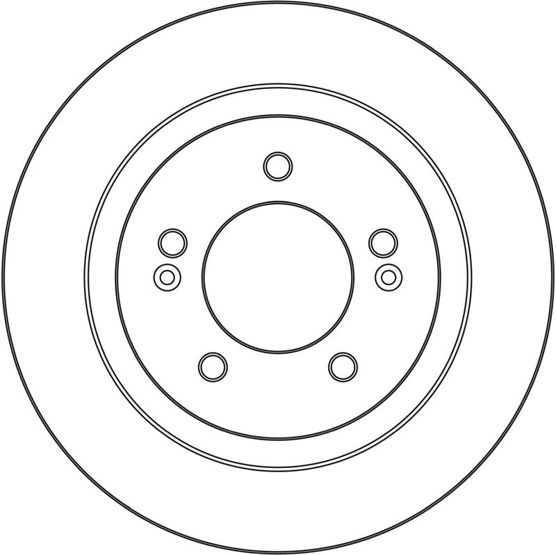 Tarcza hamulcowa TRW DF3945