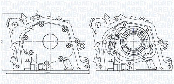 Pompa oleju MAGNETI MARELLI 351516000075