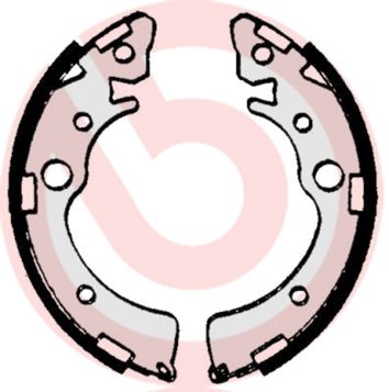 Zestaw szczęk hamulcowych BREMBO S 28 509
