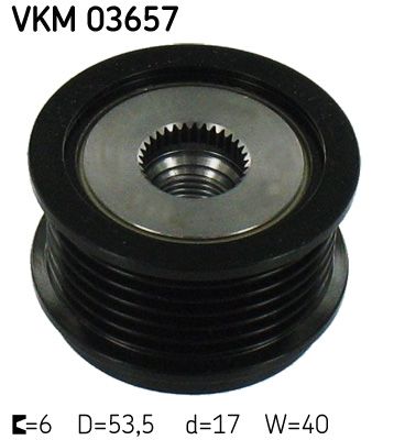 Alternator - sprzęgło jednokierunkowe SKF VKM 03657