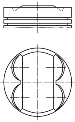 Tłok MAHLE 081PI00107000