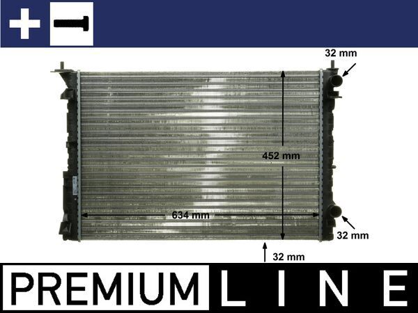 Chłodnica, układ chłodzenia silnika MAHLE CR311000P