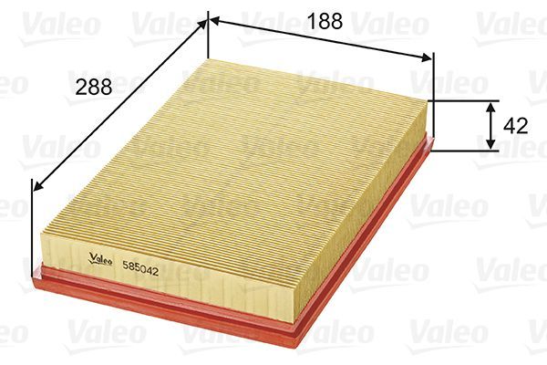 Filtr powietrza VALEO 585042