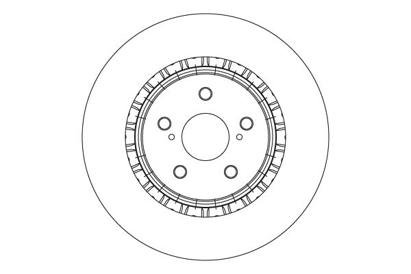 Tarcza hamulcowa TRW DF6858S