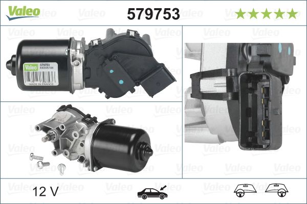 Silnik wycieraczek VALEO 579753