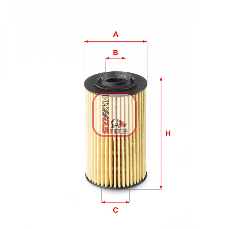 Filtr oleju SOFIMA S 5163 PE