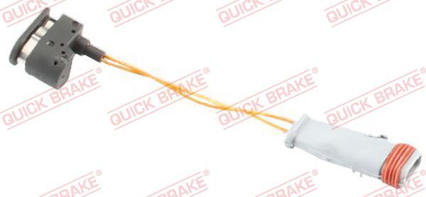 Styk ostrzegawczy, zużycie okładzin hamulcowych QUICK BRAKE WS0385A