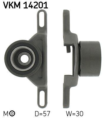 Rolka napinacza, pasek rozrządu SKF vkm 14201
