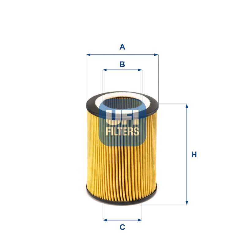 Filtr oleju UFI 25.071.00