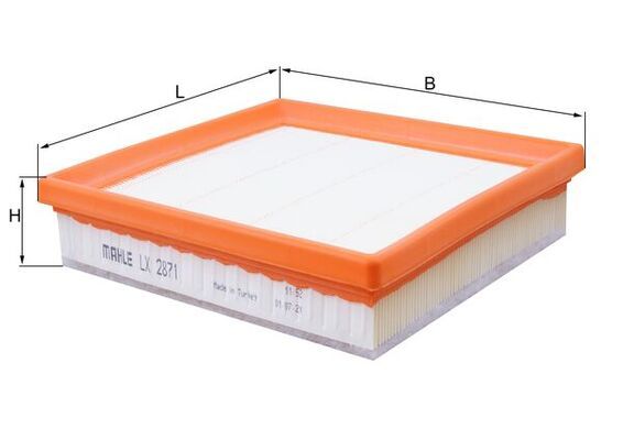 Filtr powietrza KNECHT LX 2871