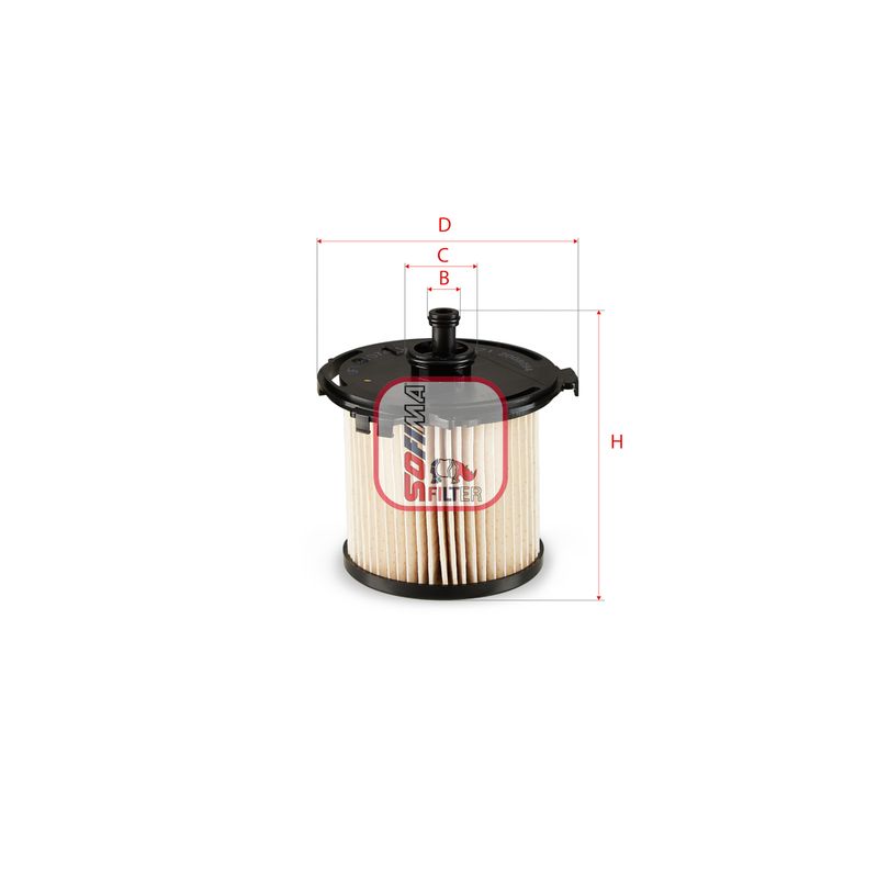 Filtr paliwa SOFIMA S 6074 NE