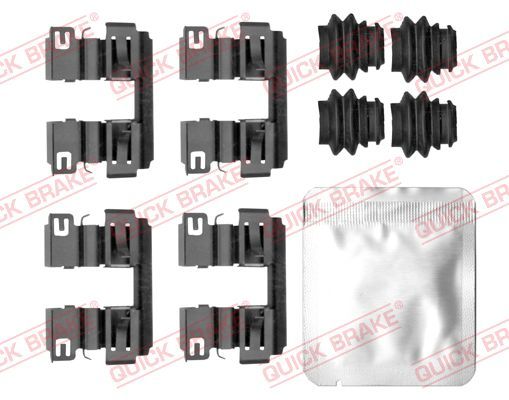 Zestaw akcesoriów, klocki hamulcowe QUICK BRAKE 109-0186