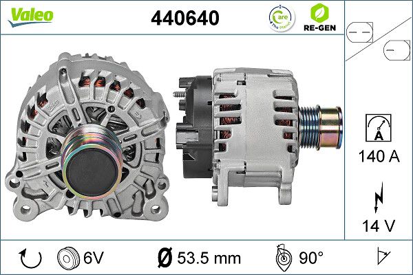 Alternator VALEO 440640