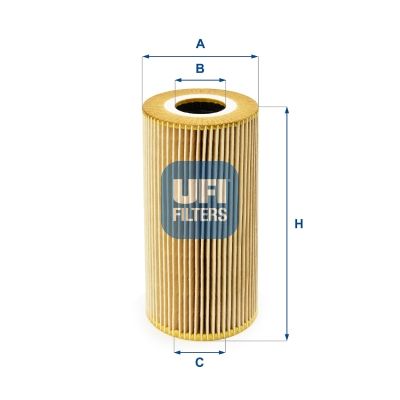 Filtr oleju UFI 25.095.00