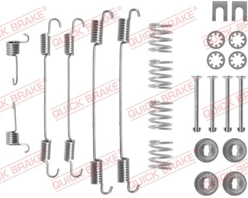 Zestaw akcesoriów, szczęki hamulcowe QUICK BRAKE 105-0747