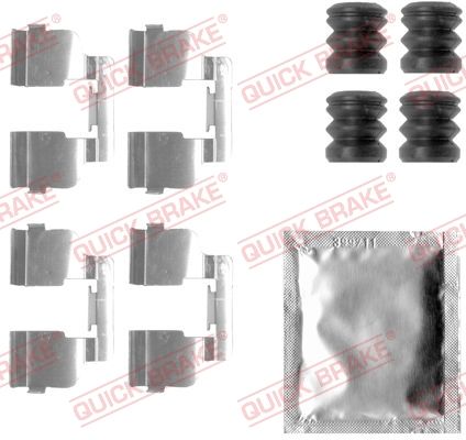 Zestaw akcesoriów, klocki hamulcowe QUICK BRAKE 109-1835
