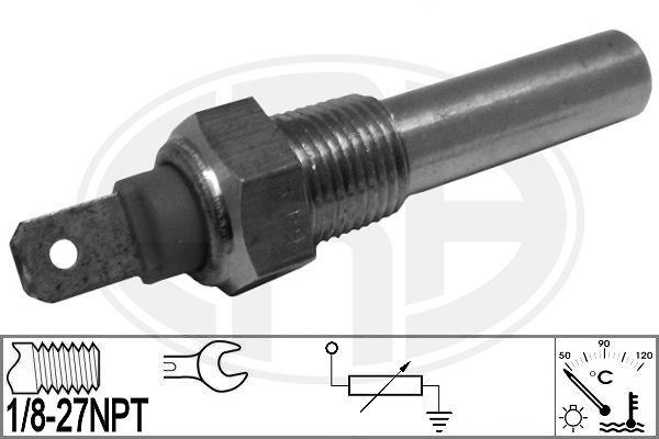 Czujnik, temperatura płynu chłodzącego ERA 330852