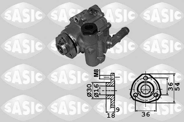Pompa hydrauliczna, układ kierowniczy SASIC 7076071