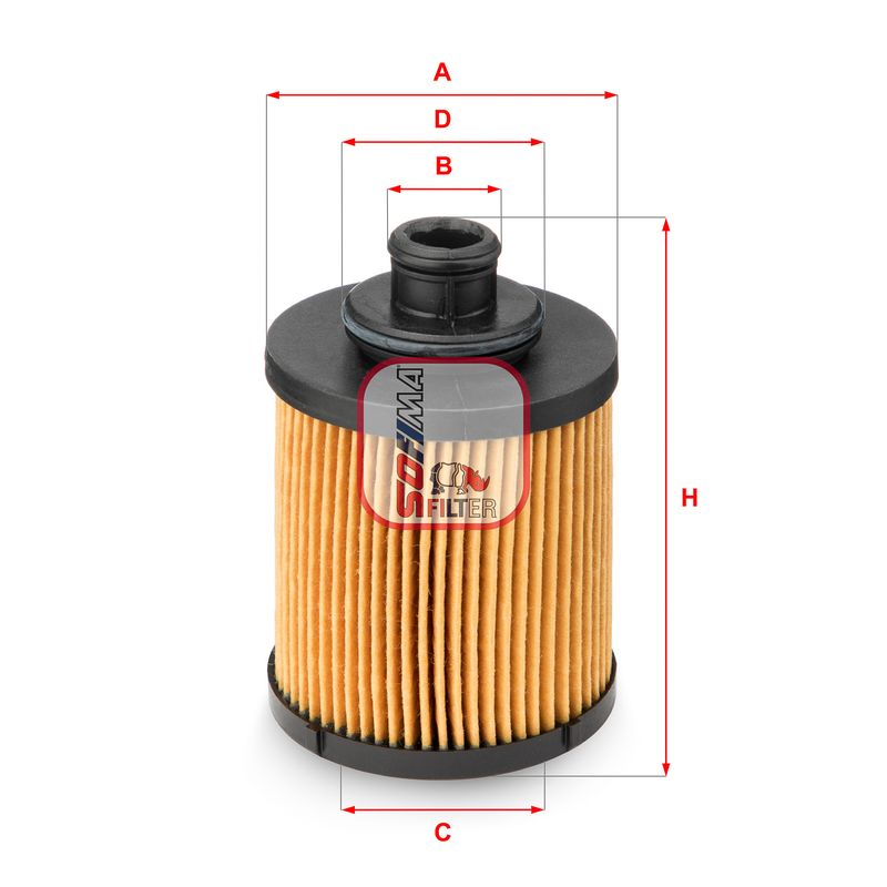 Filtr oleju SOFIMA S 5031 PE
