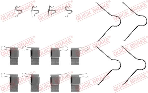 Zestaw akcesoriów, klocki hamulcowe QUICK BRAKE 109-1089