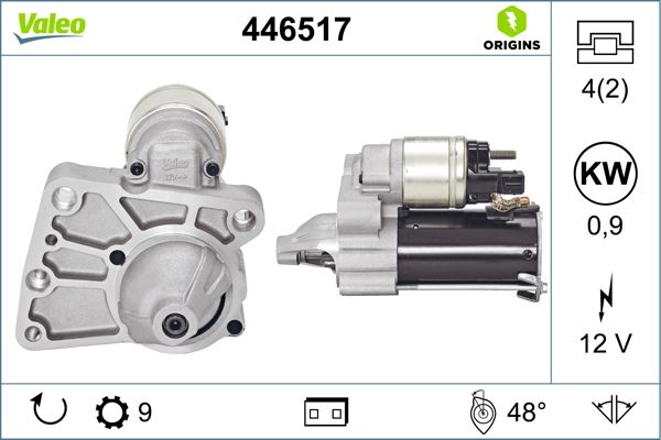 Rozrusznik VALEO 446517