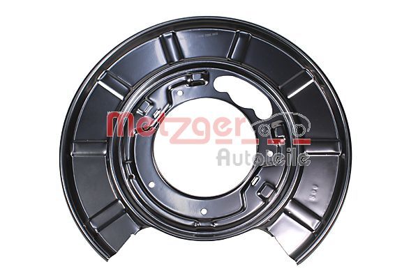 Panel rozbryzgiwujący, tarcza hamulcowa METZGER 6115496