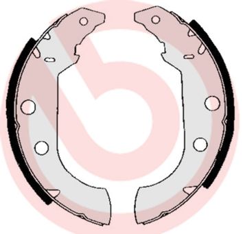 Zestaw szczęk hamulcowych BREMBO S 61 517