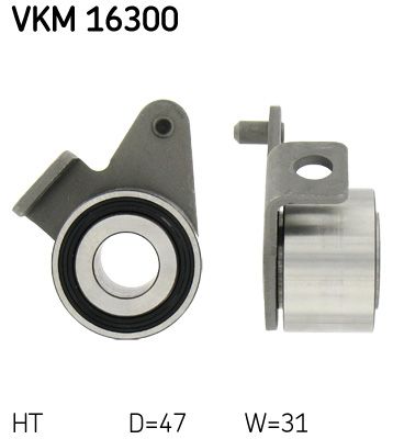 Rolka napinacza, pasek rozrządu SKF vkm 16300