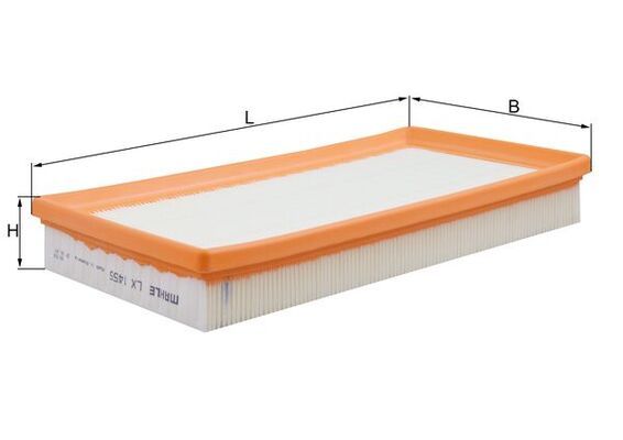 Filtr powietrza KNECHT LX 1455