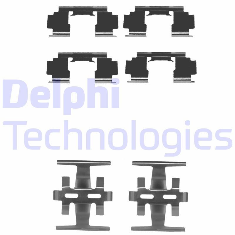 Zestaw akcesoriów, klocki hamulcowe DELPHI LX0130