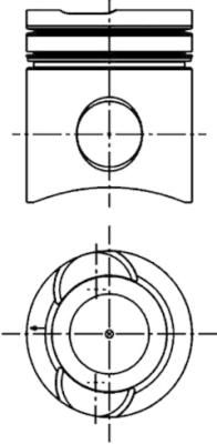Tłok KOLBENSCHMIDT 40275600