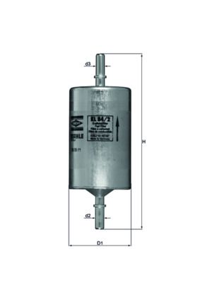 Filtr paliwa KNECHT KL 84/2