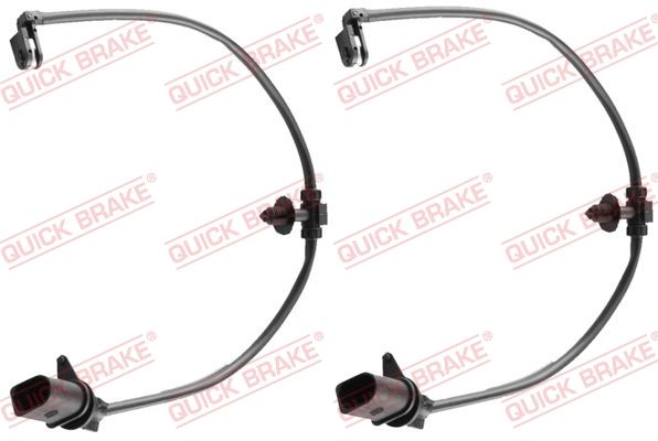 Styk ostrzegawczy, zużycie okładzin hamulcowych QUICK BRAKE WS 0493 A